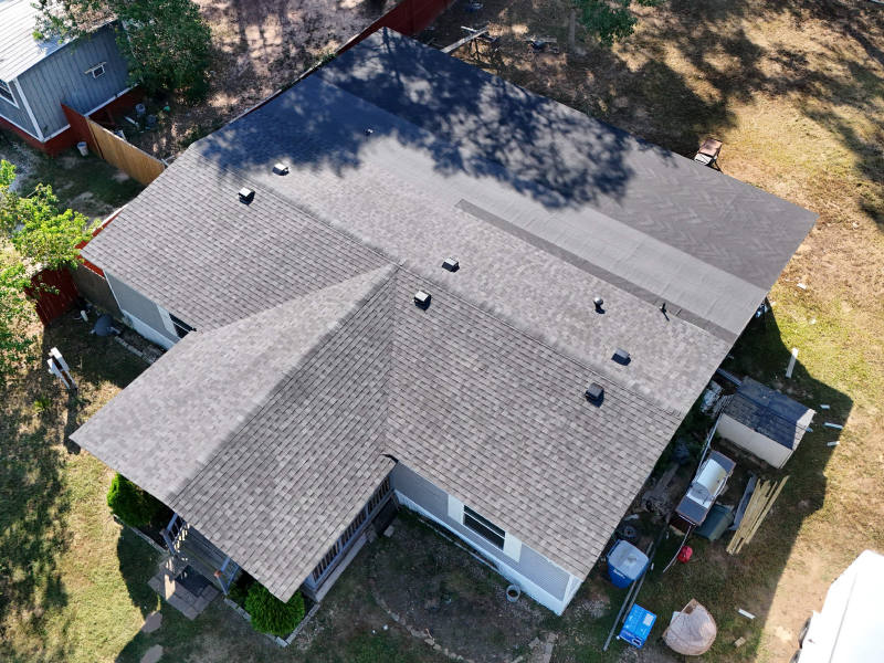 Roof Replacement with Deck Repairs & Flat-Roof Section — Conroe, TX