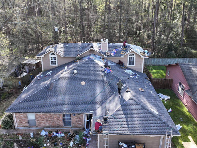 GAF Timberline HD Roof Replacement — Conroe, TX