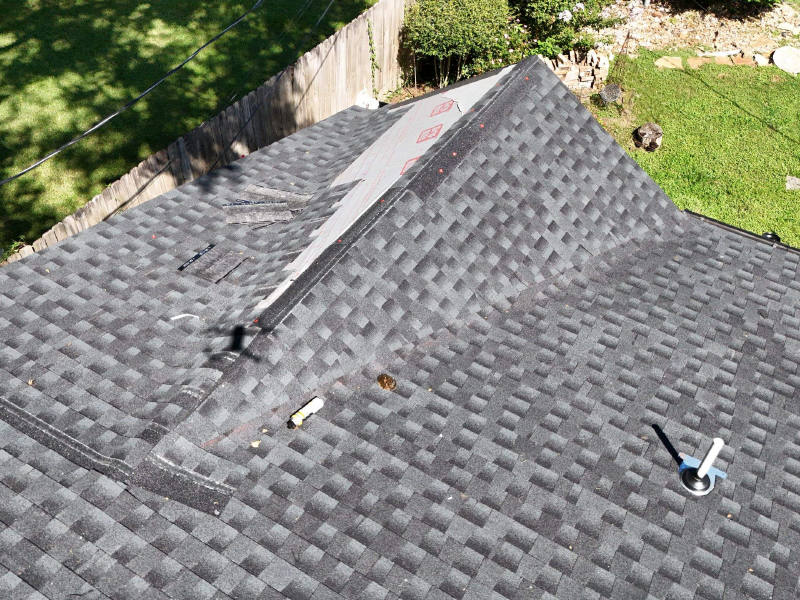 Roof Replacement with Fascia & Soffit Repairs — Conroe, TX
