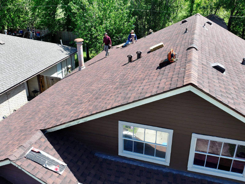 Insurance Storm Restoration, Full Roof Replacement — Houston, TX