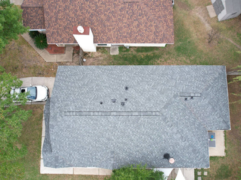 Silver Birch Shingle Roof Replacement — Houston, TX