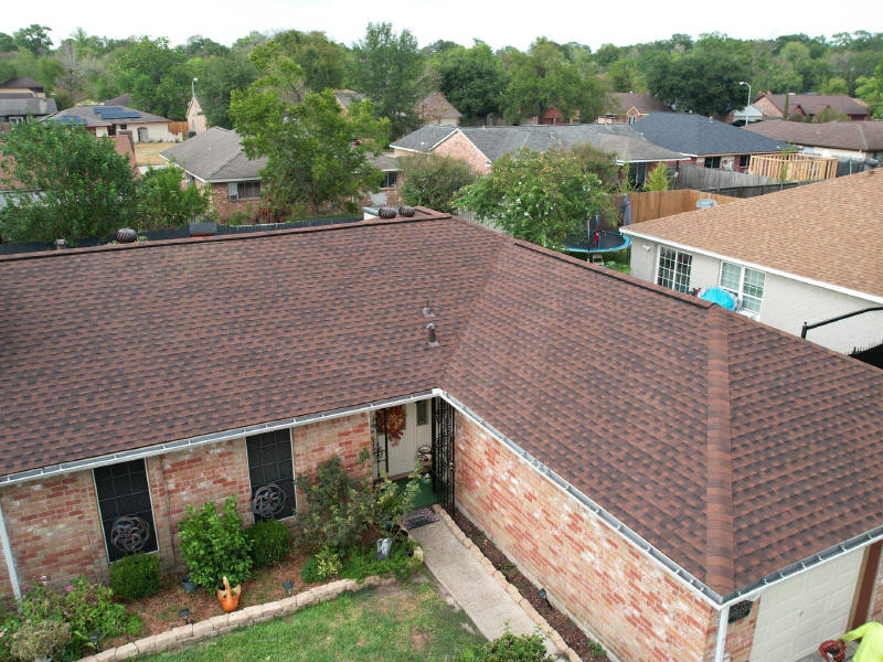 GAF Timberline HDZ Hickory Roof Replacement — Houston, TX