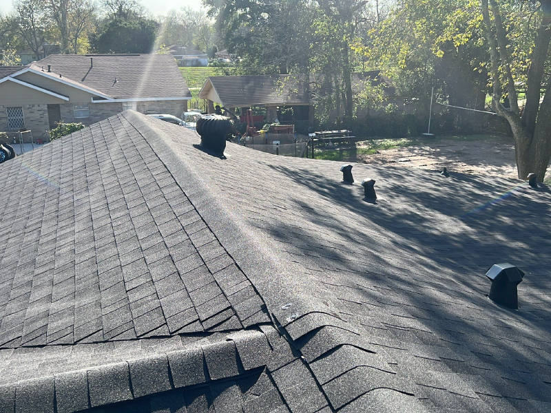 Storm-Worn Roof Replaced — Northeast Houston, TX