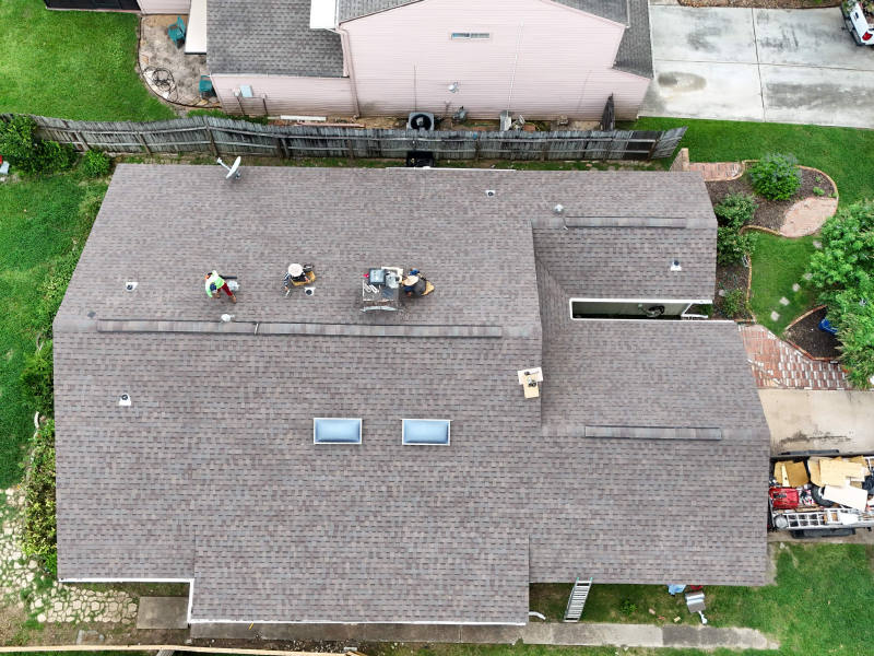 Roof Replacement with Deck Repairs — West Houston, TX