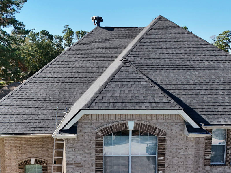 Roof Replacement + Interior Ceiling Restoration — Humble, TX