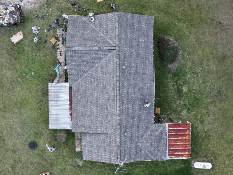 Roof Replacement with New Decking — Magnolia, TX