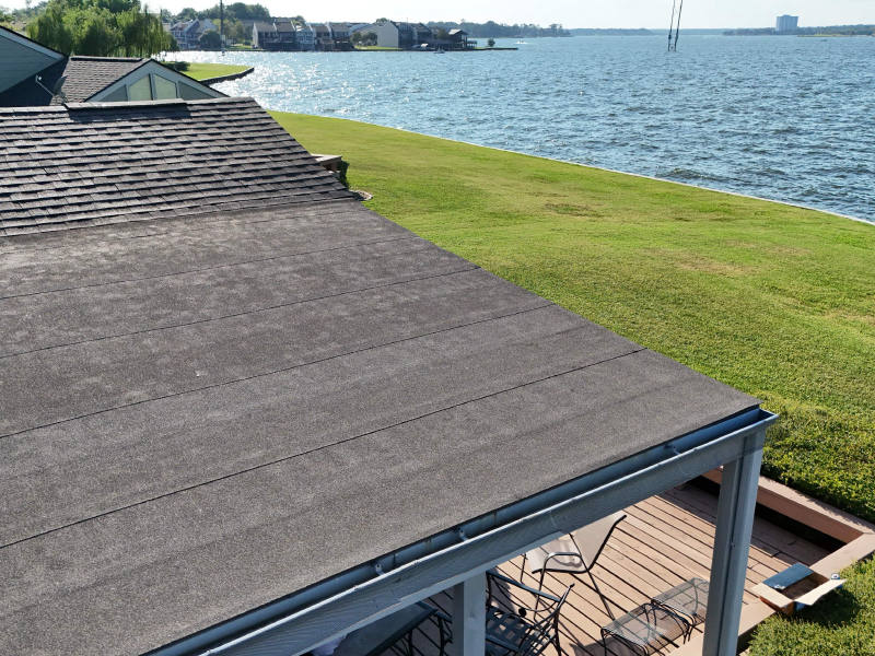 Waterfront Roof Replacement on Lake Conroe — Montgomery, TX