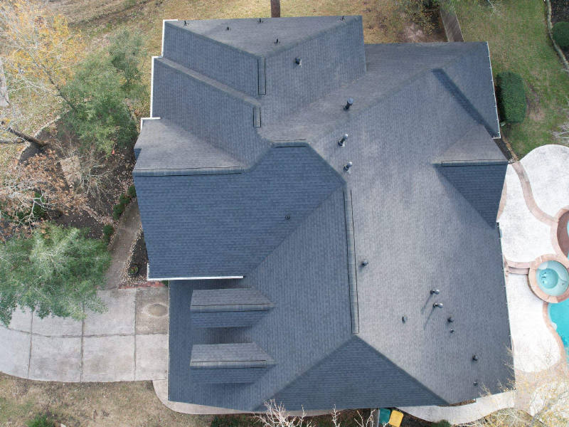 GAF Timberline Roof with Ridge Vent — Spring, TX