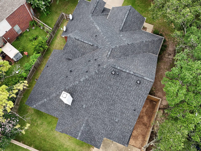Full Re-Deck & Charcoal Roof Replacement — Sugar Land, TX